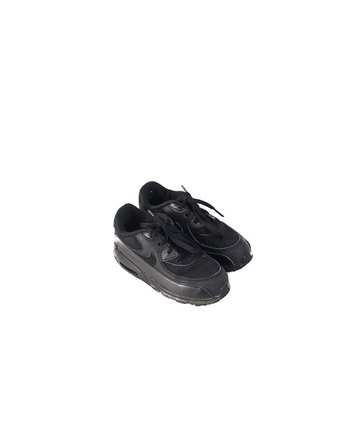 A Black Sneakers from Nike in size 4T for boy. (Front View)