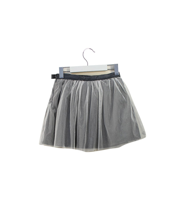 A Grey Short Skirts from Jacadi in size 4T for girl. (Back View)