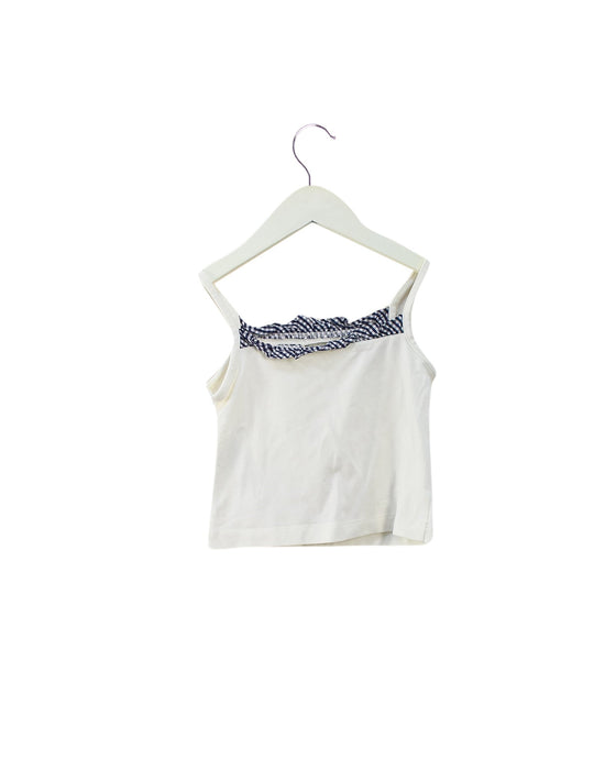 A White Sleeveless Tops from Nicholas & Bears in size 2T for girl. (Back View)