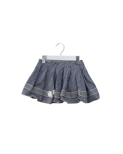 A Navy Short Skirts from Nicholas & Bears in size 2T for girl. (Front View)