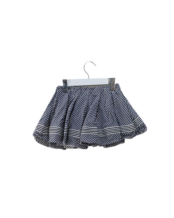 A Navy Short Skirts from Nicholas & Bears in size 2T for girl. (Back View)