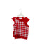 A Red Sweater Vests from Nicholas & Bears in size 3T for girl. (Front View)