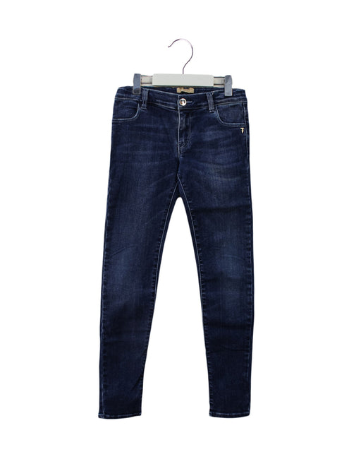 A Blue Jeans from Trussardi in size 8Y for girl. (Front View)