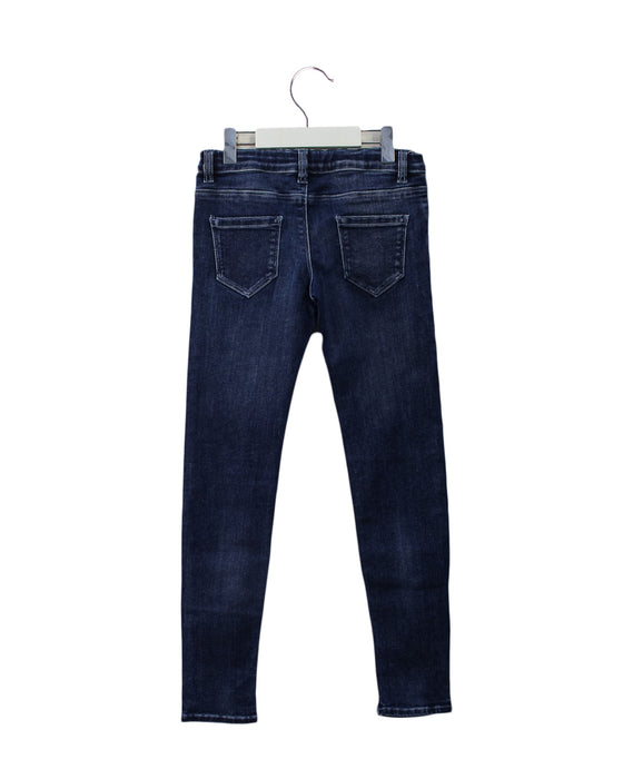 A Blue Jeans from Trussardi in size 8Y for girl. (Back View)