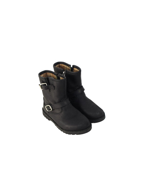 A Black Casual Boots from UGG in size 4T for girl. (Front View)