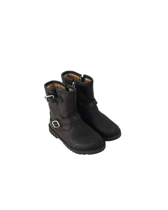 A Black Casual Boots from UGG in size 4T for girl. (Front View)