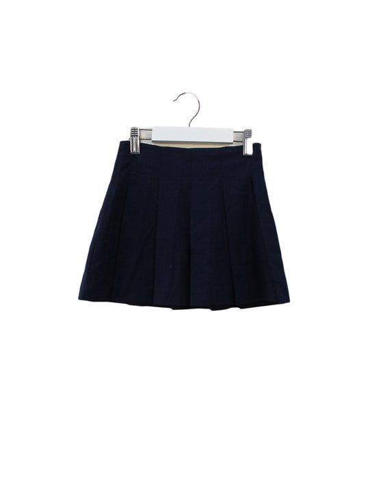 A Navy Short Skirts from Crewcuts in size 4T for girl. (Front View)