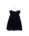 A Navy Sleeveless Dresses from Polarn O. Pyret in size 12-18M for girl. (Back View)