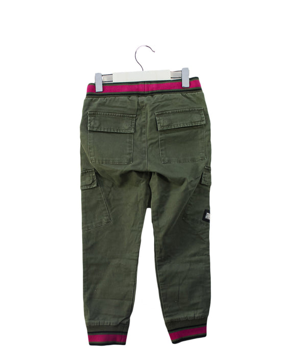 A Green Casual Pants from Diesel in size 6T for girl. (Back View)