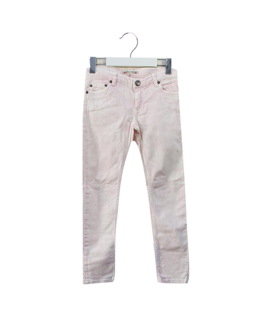 A Pink Jeans from Bonpoint in size 6T for girl. (Front View)