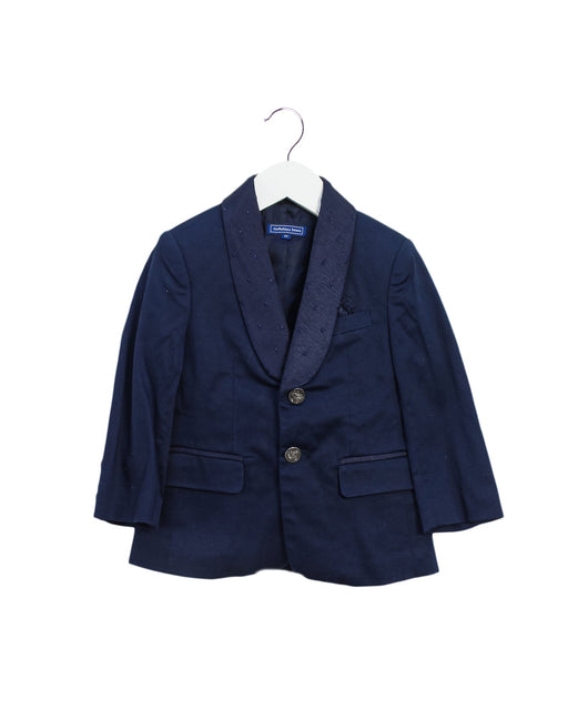 A Navy Blazers from Nicholas & Bears in size 2T for boy. (Front View)