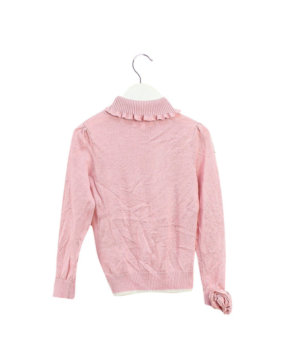 A Pink Knit Sweaters from Nicholas & Bears in size 4T for girl. (Back View)