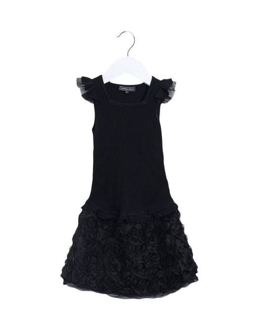 A Black Short Sleeve Dresses from Nicholas & Bears in size 3T for girl. (Front View)