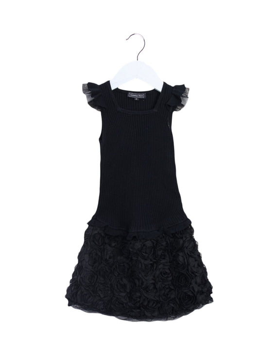 A Black Short Sleeve Dresses from Nicholas & Bears in size 3T for girl. (Front View)