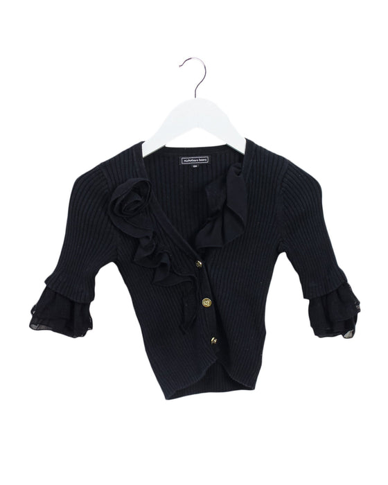 A Black Cardigans from Nicholas & Bears in size 12-18M for girl. (Front View)