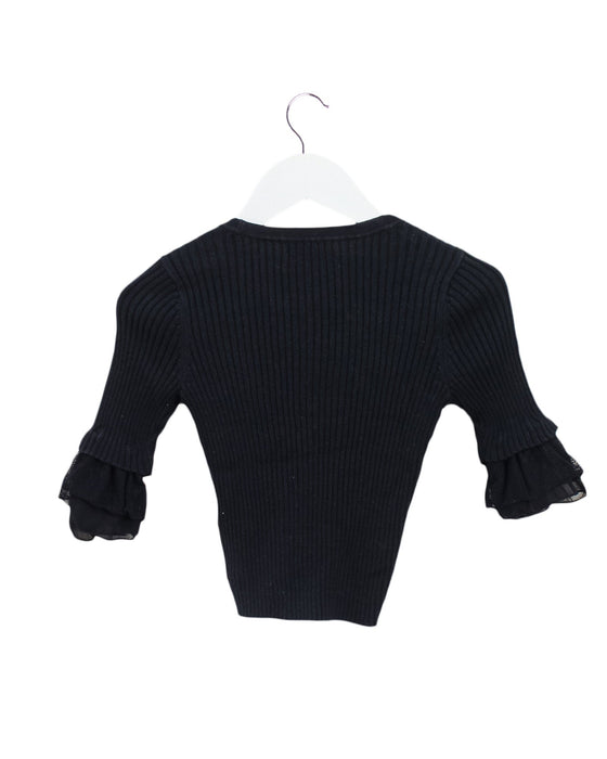 A Black Cardigans from Nicholas & Bears in size 12-18M for girl. (Back View)