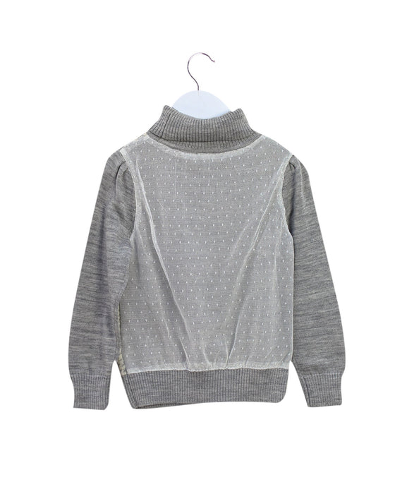 A Grey Knit Sweaters from Nicholas & Bears in size 2T for girl. (Back View)
