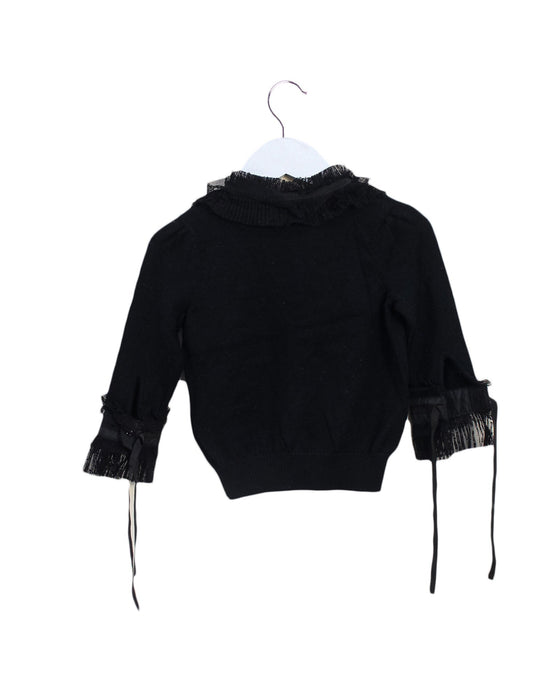 A Black Cardigans from Nicholas & Bears in size 12-18M for girl. (Back View)