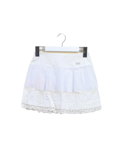 A White Short Skirts from Nicholas & Bears in size 4T for girl. (Front View)