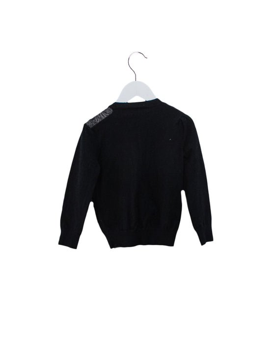 A Black Cardigans from Nicholas & Bears in size 3T for girl. (Back View)