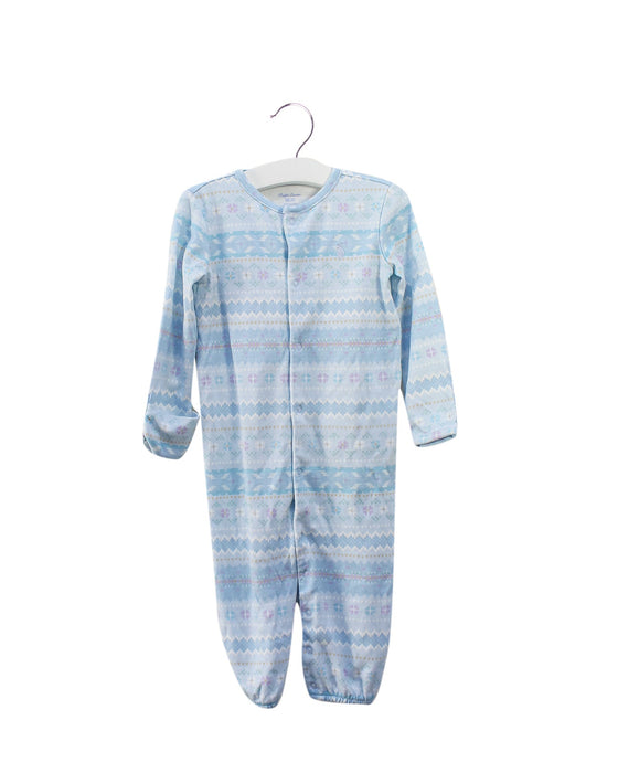A Blue Long Sleeve Jumpsuits from Ralph Lauren in size 6-12M for girl. (Front View)