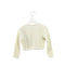 A Gold Cardigans from Petit Bateau in size 3T for girl. (Back View)