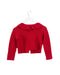 A Red Cardigans from Jacadi in size 3T for girl. (Back View)