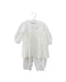 A White Long Sleeve Jumpsuits from Anna Sui in size 6-12M for girl. (Front View)