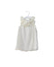 A White Sleeveless Dresses from Chloe in size 3-6M for girl. (Front View)