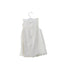 A White Sleeveless Dresses from Chloe in size 3-6M for girl. (Back View)