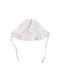 A Pink Sun Hats from Ralph Lauren in size 3-6M for girl. (Back View)
