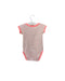 A Pink Short Sleeve Bodysuits from IKKS in size 6-12M for girl. (Back View)