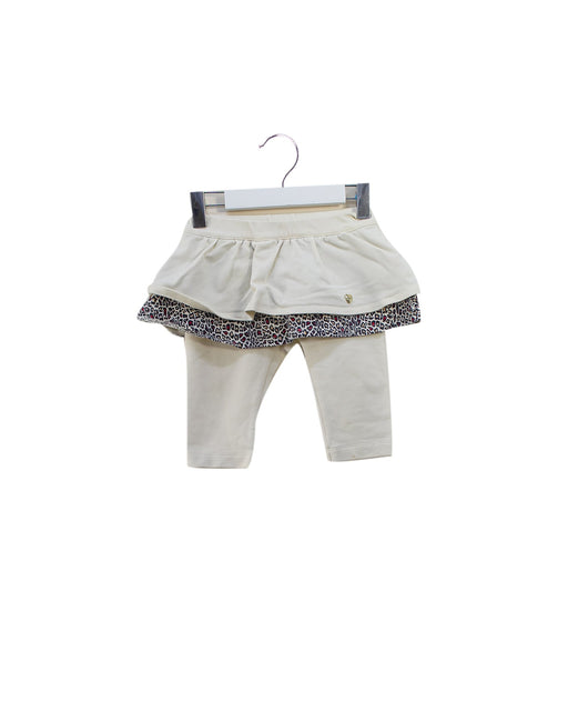 A White Leggings from Armani in size 3-6M for girl. (Front View)
