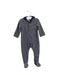 A Navy Long Sleeve Jumpsuits from Petit Bateau in size 6-12M for boy. (Front View)
