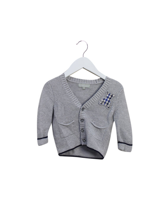 A Grey Cardigans from Nicholas & Bears in size 0-3M for boy. (Front View)