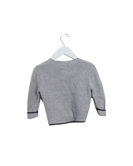 A Grey Cardigans from Nicholas & Bears in size 0-3M for boy. (Back View)