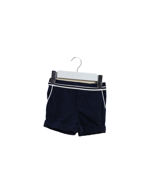 A Navy Shorts from Nicholas & Bears in size 0-3M for boy. (Front View)