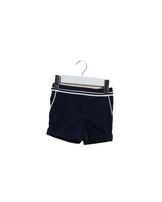 A Navy Shorts from Nicholas & Bears in size 0-3M for boy. (Front View)