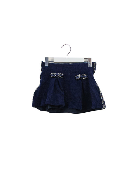 A Navy Short Skirts from Nicholas & Bears in size 4T for girl. (Front View)