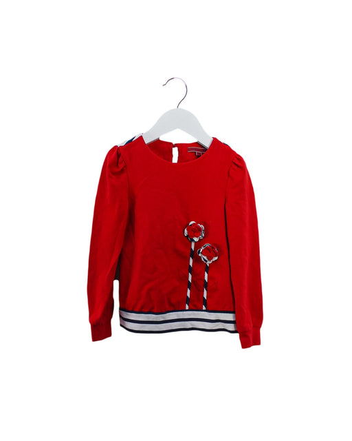 A Red Long Sleeve Tops from Nicholas & Bears in size 3T for girl. (Front View)