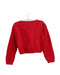 A Red Cardigans from Jacadi in size 4T for girl. (Back View)
