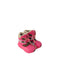 A Pink Winter Boots from Moonstar in size 5T for girl. (Front View)
