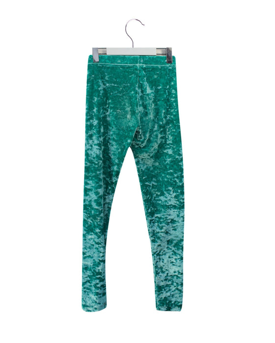 A Green Leggings from Crewcuts in size 10Y for girl. (Back View)