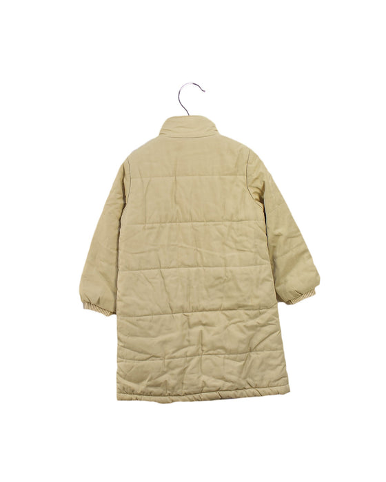 A Beige Coats from Nicholas & Bears in size 6T for girl. (Back View)
