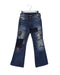 A Navy Jeans from True Religion in size 6T for girl. (Front View)