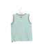 A Green Sleeveless Tops from Chickeeduck in size 4T for girl. (Back View)
