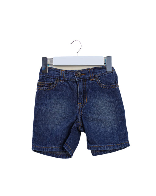 A Blue Shorts from Nautica in size 6-12M for boy. (Front View)