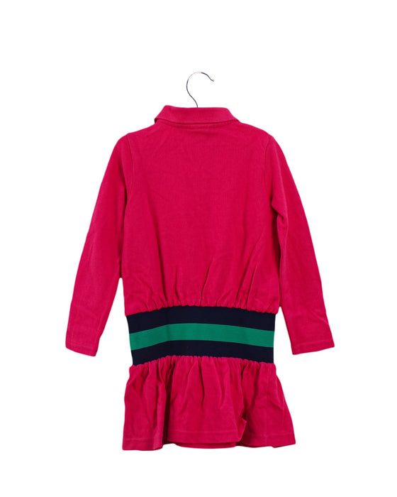 A Pink Long Sleeve Dresses from Ralph Lauren in size 3T for girl. (Back View)