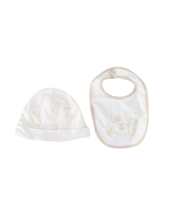 A White Long Sleeve Jumpsuits from Chicco in size 3-6M for boy. (Back View)