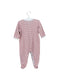 A Grey Onesies from Petit Bateau in size 3-6M for neutral. (Back View)